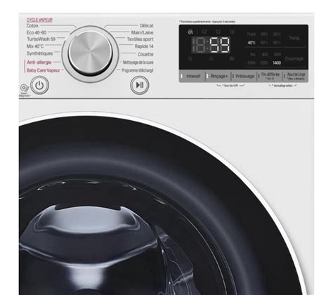 lave linge hublot faible profondeur|Test LG F14R50WHS .